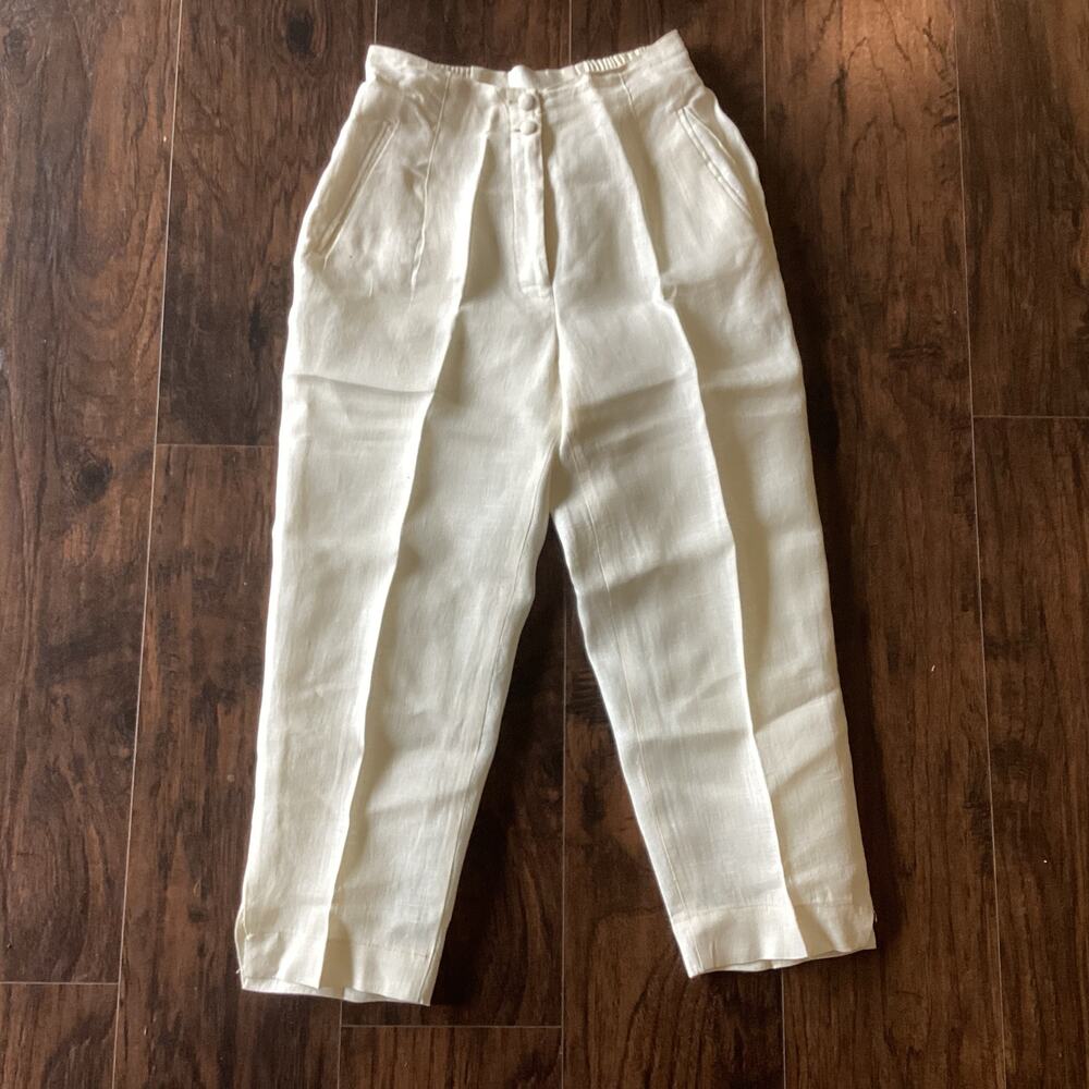 Tina Hagen Ankle Linen Pants